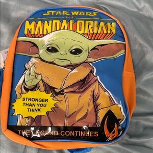 Star Wars Mandalorian Backpack with Baby Yoda